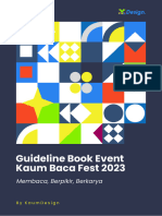 KaumDesign Event Book - Lomba Cerpen
