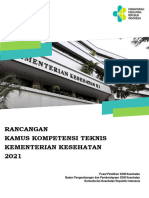 Rancangan Kamus Kompetensi Teknis Kemenkes (Pusat, Pengrs, Upt)