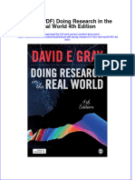 Instant Download Ebook PDF Doing Research in The Real World 4th Edition PDF Scribd