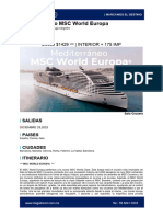Mediterraneo MSC World Europa