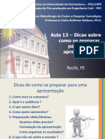 Aula 13 - Apresentação