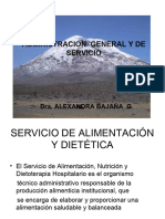 GERENCIA EN SERVICIOS  DE ALIMENTACION