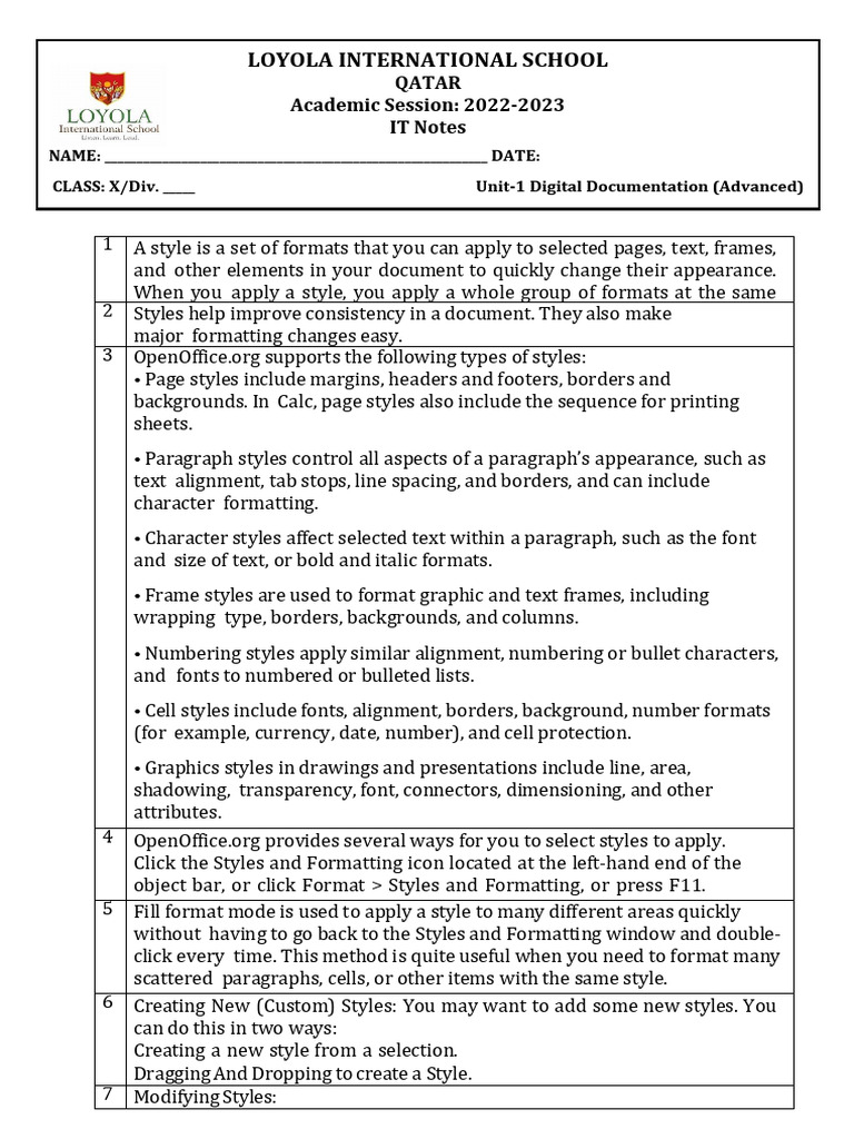IT Notes: Digital Documentation Guide | PDF | Computer Network | Databases