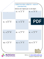 Division 2 Digits by 1 Digit 4