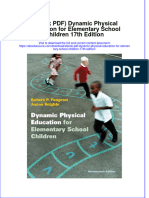 Instant Download Ebook PDF Dynamic Physical Education For Elementary School Children 17th Edition PDF Scribd