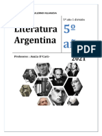 Cuadernillo 5-1 - Literatura Argentina
