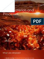 Earth Materials and Process
