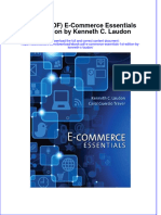 Instant Download Ebook PDF e Commerce Essentials 1st Edition by Kenneth C Laudon PDF Scribd