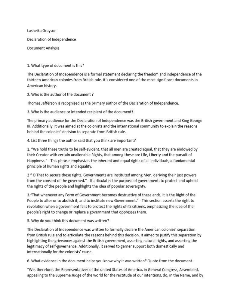 aad declaration of independence pdf