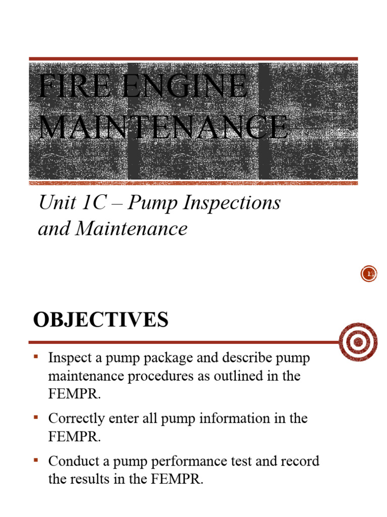 FEMPR Pump Maintenance Guide | PDF | Pump | Valve