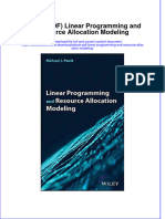 Full Download Ebook Ebook PDF Linear Programming and Resource Allocation Modeling PDF