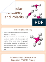 Lesson 6 Molecular Geometry and Polarity