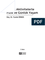 Örnek Aktivitelerle Fizik Ve Günlük Yaşam: Doç. Dr. Funda ÖRNEK