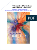 Instant Download Ebook PDF Educational Psychology Active Learning Edition 13th Edition PDF Scribd