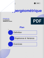 Loi Hypergéométrique