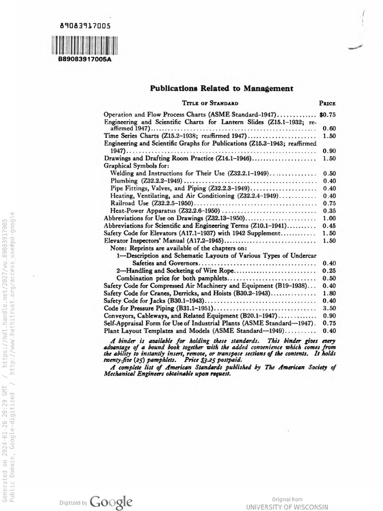 ASME Standards and Publications List | PDF | Pipe (Fluid Conveyance ...