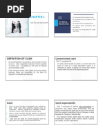 AE6 - Chapter 1 - Cash and Cash Equivalents