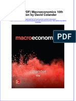Full Download Ebook Ebook PDF Macroeconomics 10th Edition by David Colander PDF