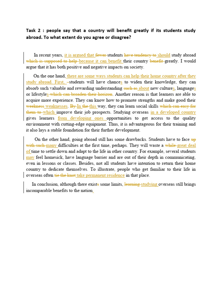 Ielts writing task 2 pdf learning international student