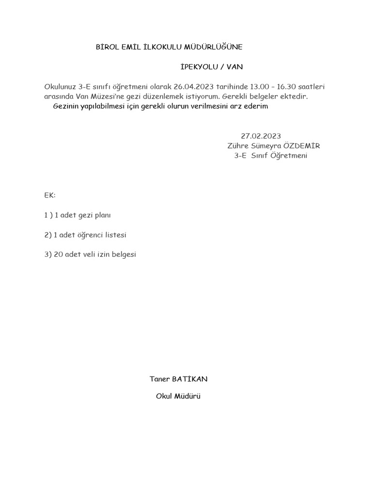 Gezi Üst Yazısı | PDF