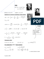 Light and Matter Formulae