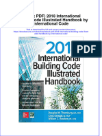 Instant Download Ebook PDF 2018 International Building Code Illustrated Handbook by International Code PDF Scribd