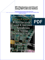 Instant Download Ebook PDF Electronics and Circuit Analysis Using Matlab 2nd Edition PDF Scribd