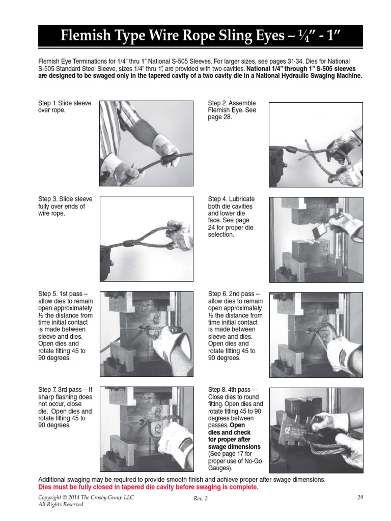 Crosby Manual 4 | PDF | Wire | Building Materials