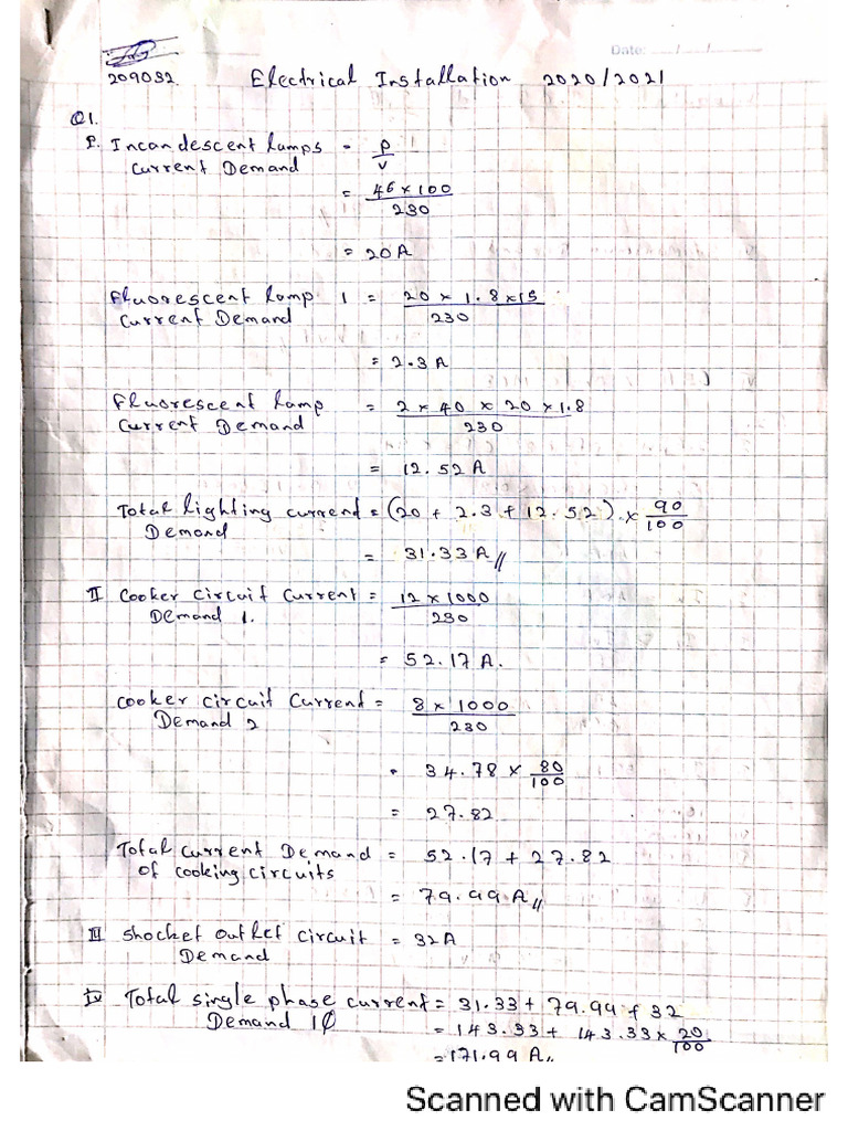 Electrical Installation | PDF