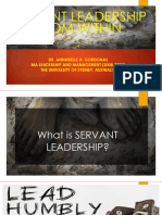Servant Leadership by DR Gordonas