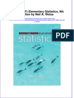 Instant Download Ebook PDF Elementary Statistics 9th Edition by Neil A Weiss PDF Scribd