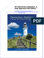 Instant Download Ebook PDF Elementary Statistics A Step by Step Approach 9th Edition PDF Scribd