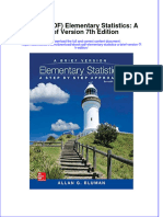 Instant Download Ebook PDF Elementary Statistics A Brief Version 7th Edition PDF Scribd