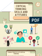 Critical Thinking Skills and Attitudes