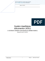 KSU-Systém - Klasifikácie - Podkladov - 1.10.2017 - V.6.0 SK
