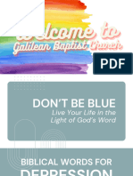 Don’t Be Blue