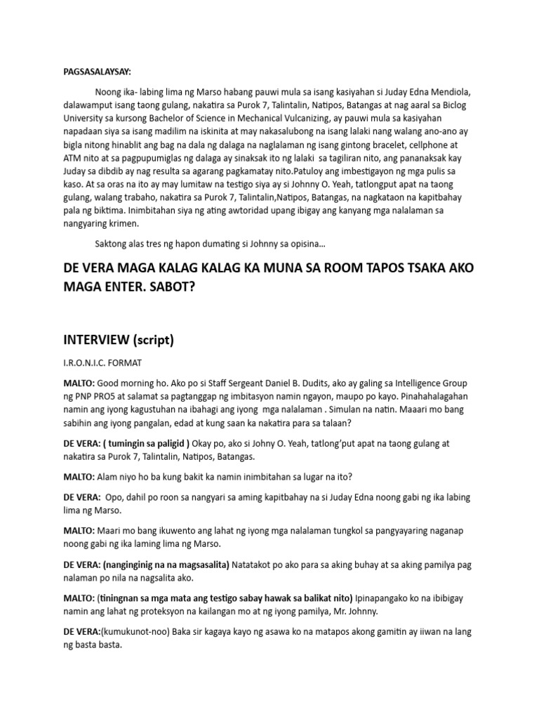 Interview Pdf