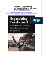 Instant Download Ebook PDF Engendering Development Capitalism and Inequality in The Global Economy PDF Scribd