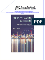 Instant Download Ebook PDF Energy Trading Hedging A Nontechnical Guide PDF Scribd