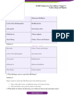 NCERT Solutions For Class 6 History Chapter 9 Traders Kings and Pilgrims