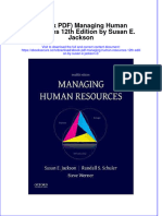 Full Download Ebook Ebook PDF Managing Human Resources 12th Edition by Susan e Jackson 2 PDF