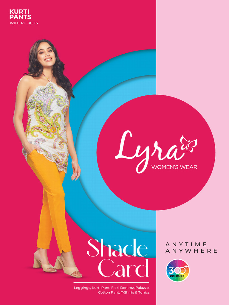 Lyra Leggings and Color Chart Guide | PDF | Yellow | Color