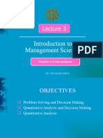 Lecture 3 - Introduction To Management