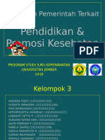 Pendidikan & Promosi Kesehatan