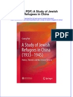 Instant Download Ebook PDF A Study of Jewish Refugees in China PDF Scribd
