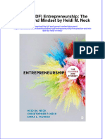 Instant Download Ebook PDF Entrepreneurship The Practice and Mindset by Heidi M Neck PDF Scribd