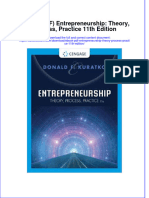 Instant Download Ebook PDF Entrepreneurship Theory Process Practice 11th Edition PDF Scribd