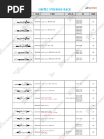 Isntec Steering Rack Toyota Catalog 2024