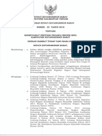 Perbup Kobar Nomor 25 Tahun 2018 TTG Sekretariat Penyidik PNS