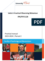 CORRECTED WorkbookPractical, ObservingBehaviour - 2023-2024